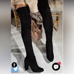 Knee High Miss Lola Boots, NEVER WORN